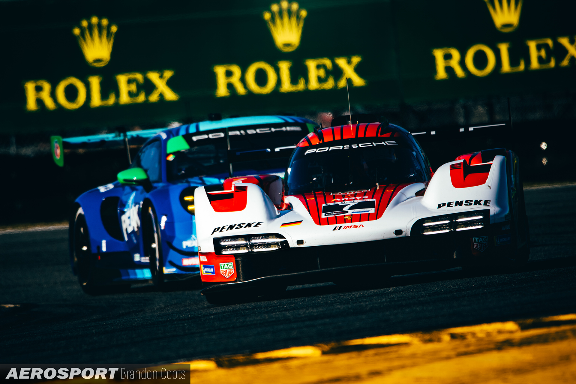 #7 Porsche Penske Motorsport Porsche 963 at IMSA Rolex 24 at Daytona 2024