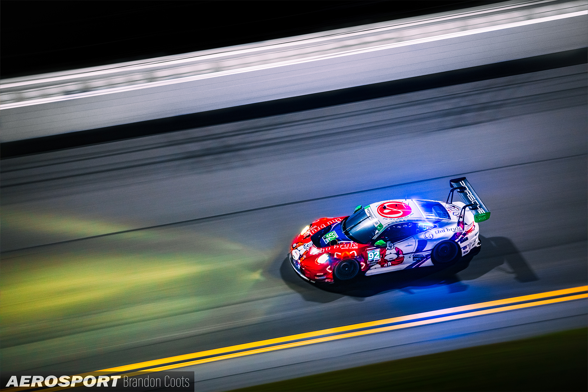 #92 Riley Motorsport Porsche 911 992 GT3R at IMSA Rolex 24 at Daytona 2024