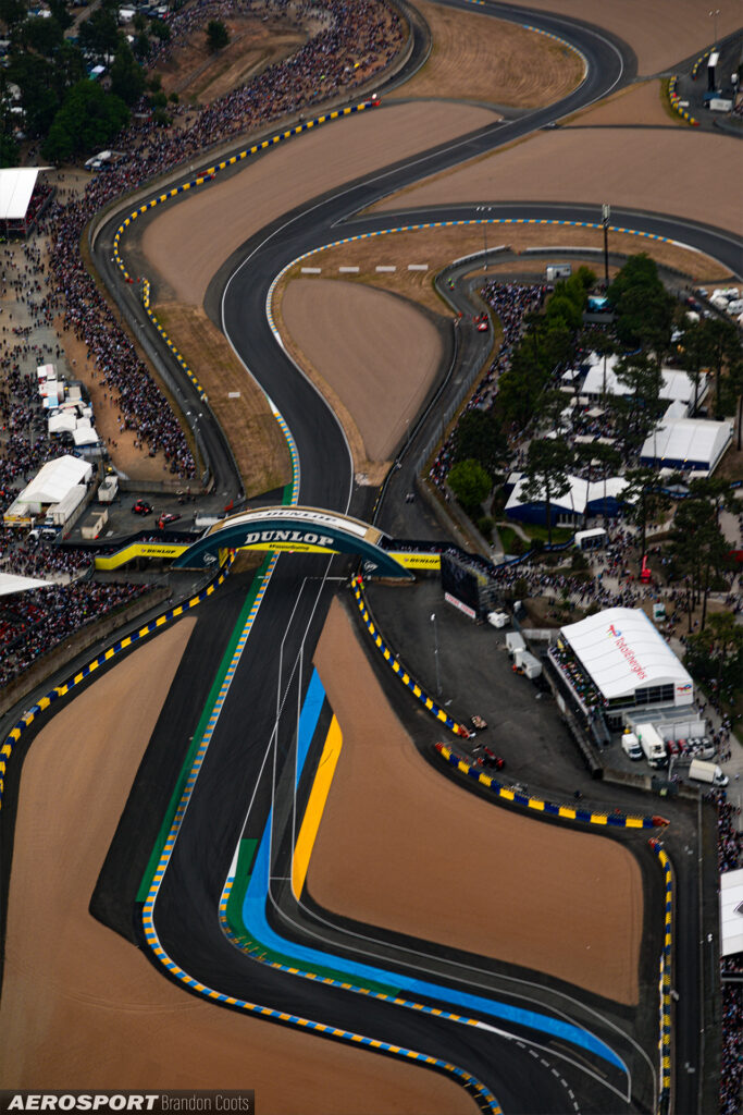 2023 24 Hours of Le Mans aerial image