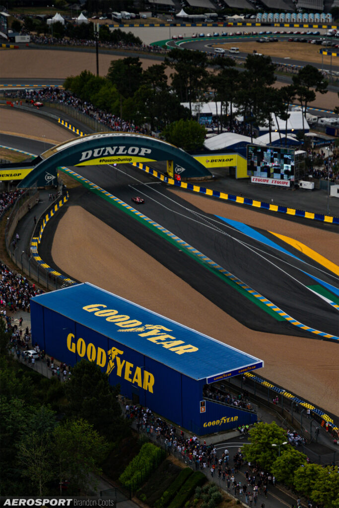 2023 24 Hours of Le Mans aerial image
