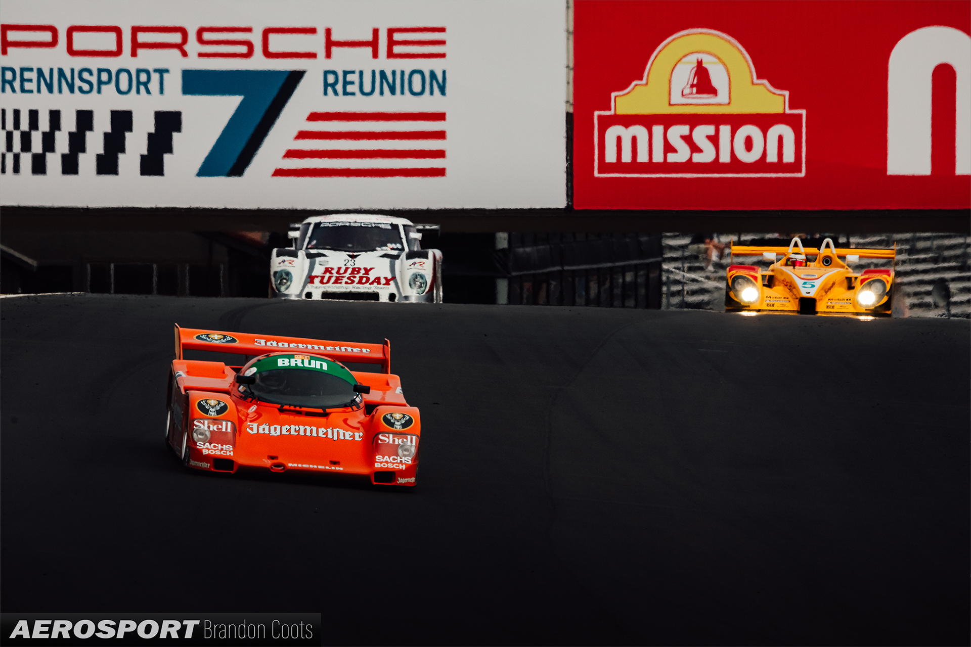 Photo of a Jaegermeister Porsche 962C