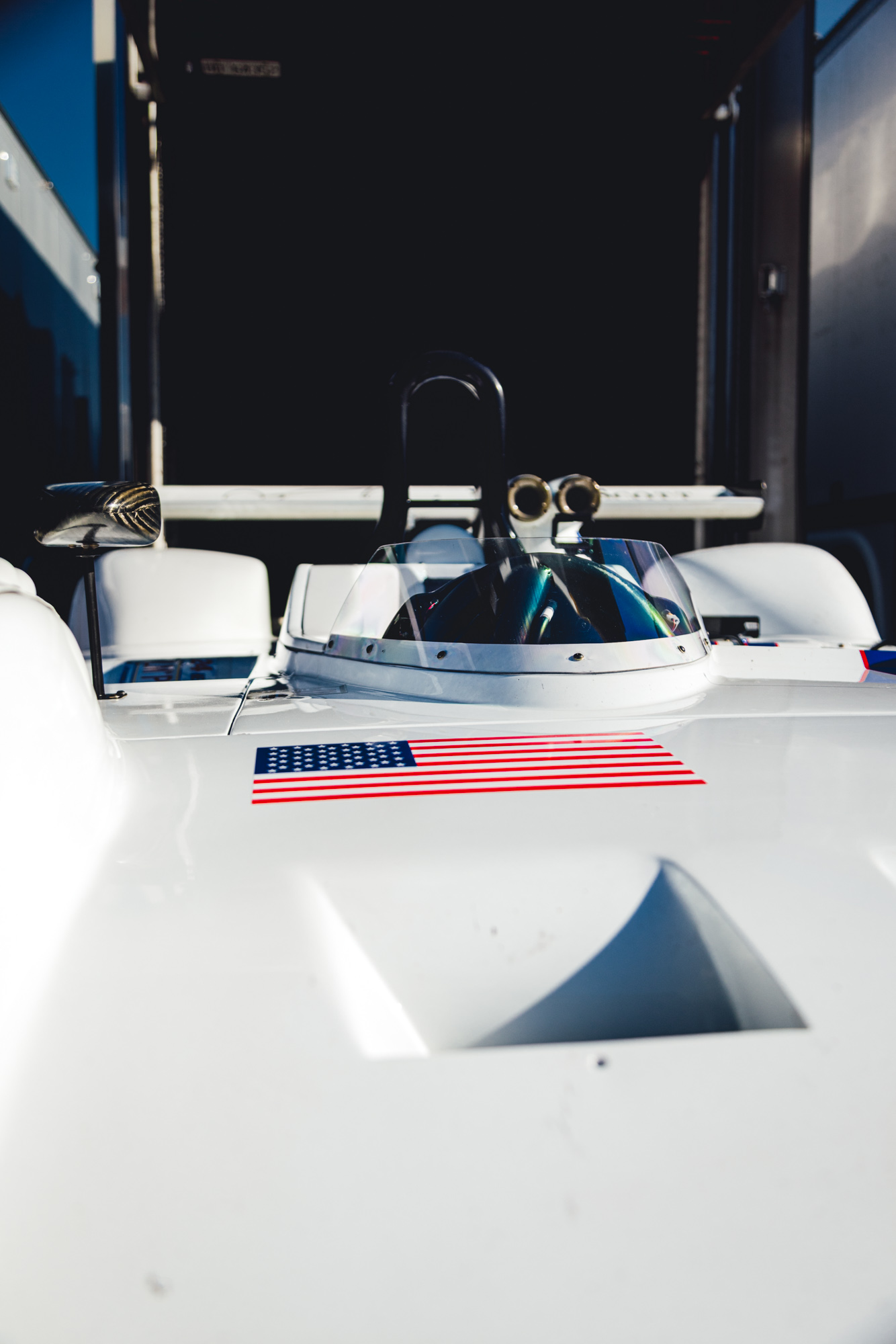 Riley & Scott Mk IIIC-004 historic event appearance IMSA Classic paddock